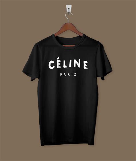 men celine tshirt|Celine t shirt dupe.